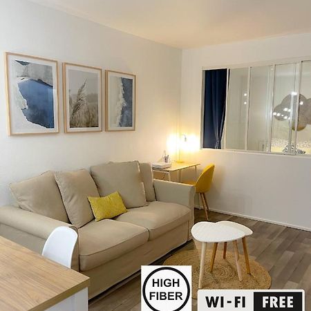Hygge - Superbe Apt Renove Rouen Gare Avec Parking Privatifアパートメント エクステリア 写真